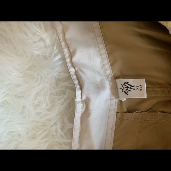 PrAna Capri quick dry hiking pants Tan XS - Picture 3 of 5
